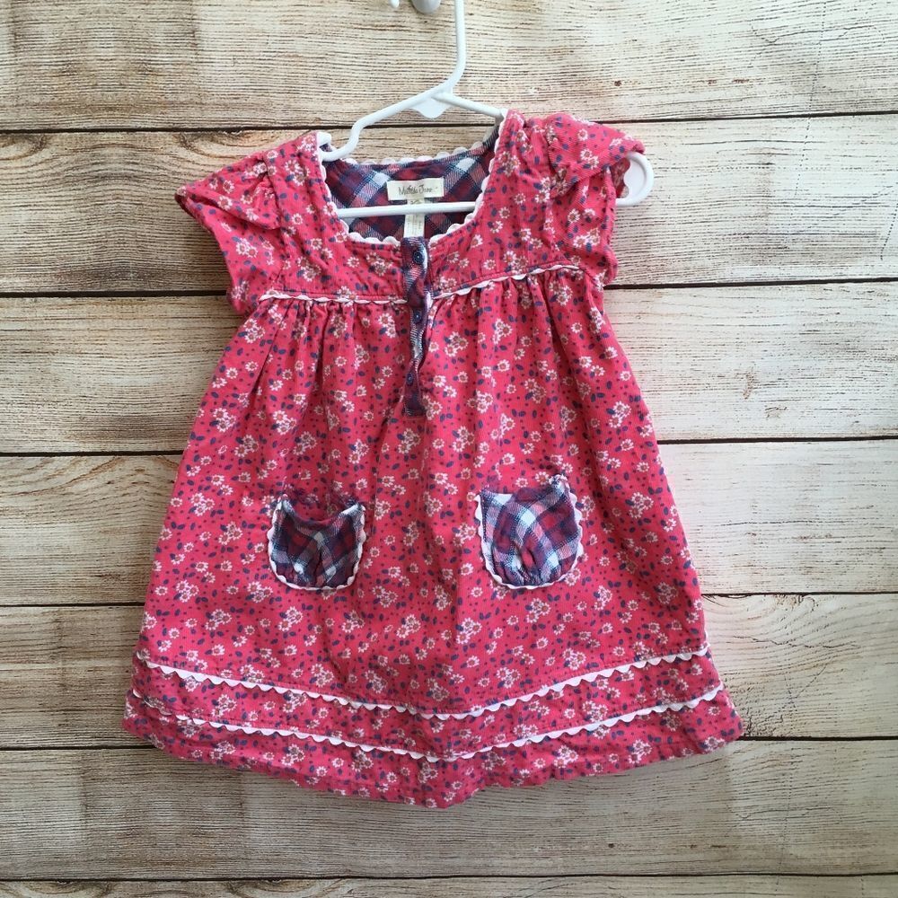 ‎MATILDA JANE EVELYN CORDUROY DRESS IN PINK FLORAL